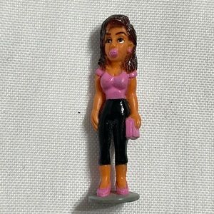 VINTAGE LIL Homies Female Figure Latina Chica Low Rider Not sure of her name